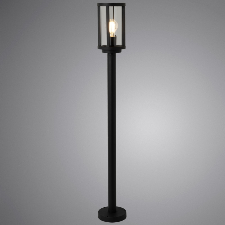 Нарушена упаковка! <240916> Наземный фонарь Arte lamp Toronto A1036PA-1BK