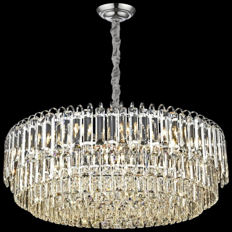 Подвесная люстра в гостиную с 18 LED лампами. Комплект от Lustrof №277060-709051 