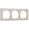 Рамка на 3 поста Werkel Stark (слоновая кость) W0031803