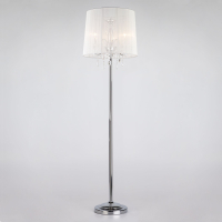 Торшер 2045/3F хром/белый Eurosvet Allata