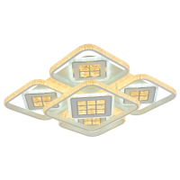 Светодиодная диммируемая люстра с ПДУ Profit Light 8051/4+1 WHT B 296W