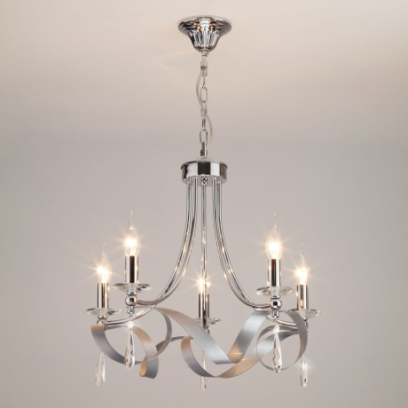 Подвесная люстра 60064/5 хром Eurosvet 