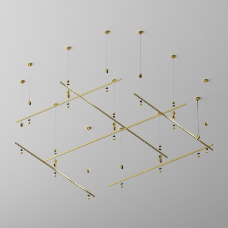 Нарушена упаковка!  <742682> Шинопровод накладной/подвесной Technical TRX154-112BS Busbar trunkings Flarity
