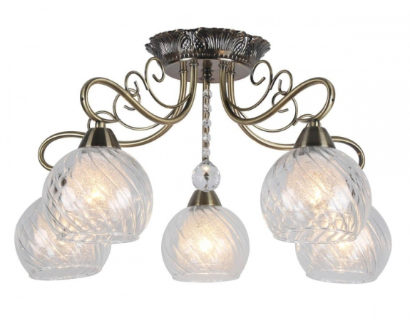 Люстра с поддержкой Алисы потолочная Omnilux OML-53507-05-A 