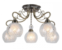 Люстра с поддержкой Алисы потолочная Omnilux OML-53507-05-A