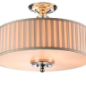 Светильник на штанге Newport 3100 3105/PL бежевый плиссированный 
