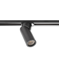 Светильник трекового однофазного шинопровода с Led лампочками в комплекте CRYSTAL LUX CLT 0.31 030 BL+Lamps