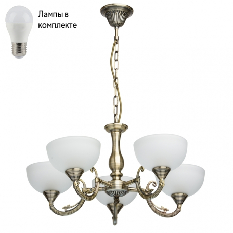 Люстра подвесная с лампочками MW-Light 318011205+Lamps 