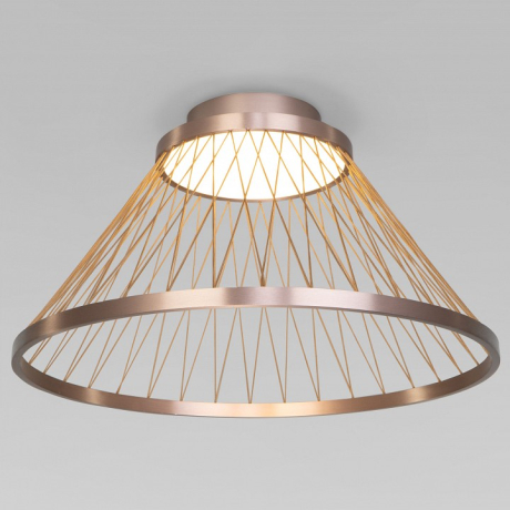 Накладной светильник Eurosvet Cesta 40019/1 LED коричневый 