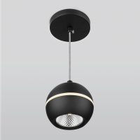 Подвесной светодиодный светильник Elektrostandard DLS023 9W 4200K черный (a047775)