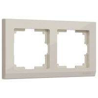 Рамка на 2 поста Werkel Stark (слоновая кость) W0021803