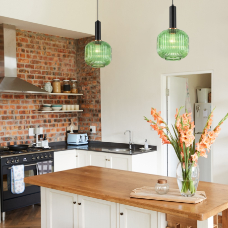 Подвесной светильник Eurosvet Bravo 50182/1 зеленый a045111 