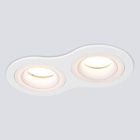 Нарушена упаковка! <256455> Встраиваемый точечный поворотный светильник Elektrostandard (a047717) 1081/2 MR16 белый