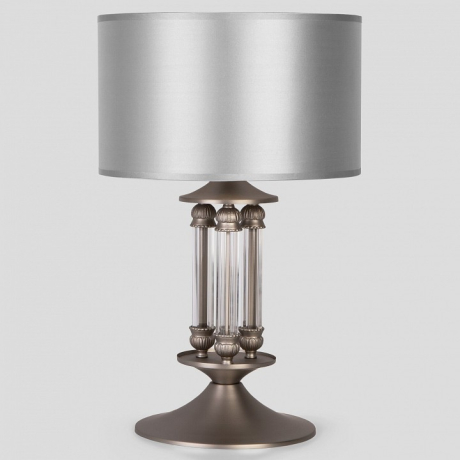 Настольная лампа декоративная Eurosvet Adagio 01045/1 сатин-никель 