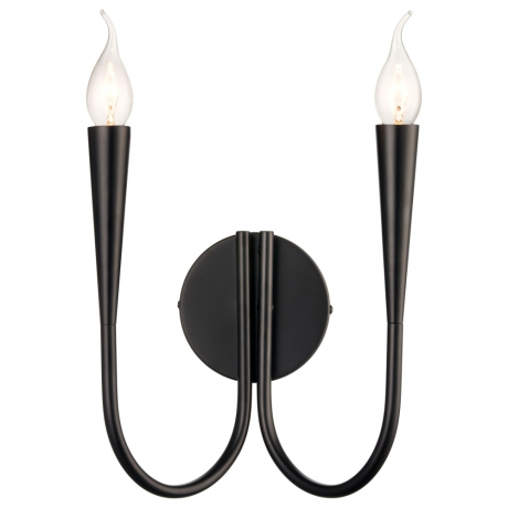 Cветильник настенный, E14, 2x40W Velante Классический стиль 368-021-02 