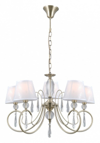 Подвесная люстра ILLUMICO CASTOR IL0193-5PSQ-24 AB CASTOR