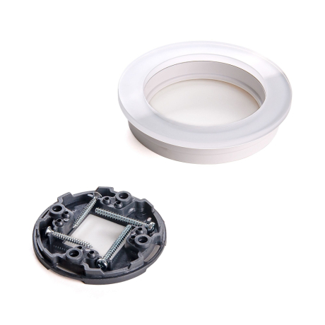 Рамка на 1 пост (Белый) Favorit Runda Werkel WL21-frame-01