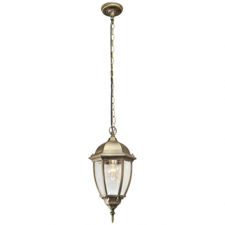 Уличный подвесной светильник с лампочкой DeMarkt 804010401+Lamps