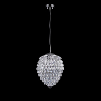 Подвесной светильник Crystal Lux с поддержкой Алиса CHARME SP4 CHROME/TRANSPARENT-А