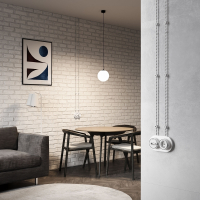 Изоляторы 100 шт (белый матовый) Vintage W6433401 Werkel (a064919)