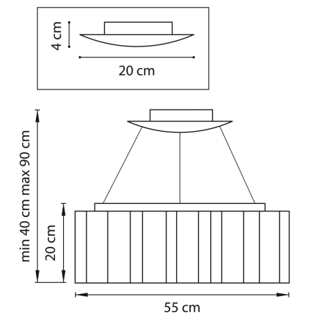 Подвесная люстра Lightstar Nubi 802160 