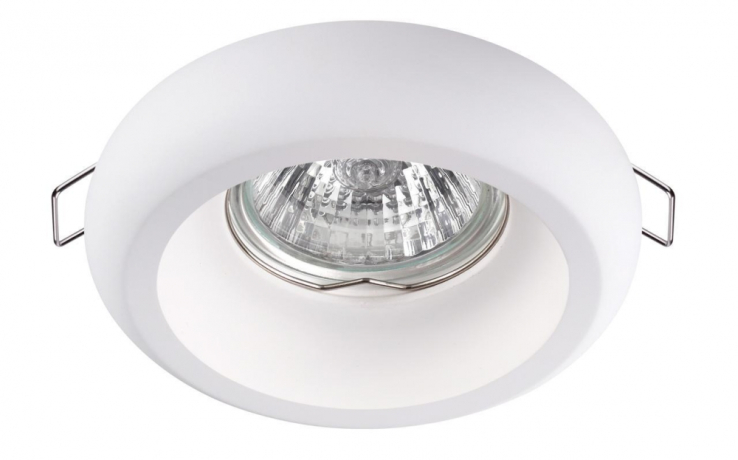 Точечный светильник со светодиодной лампочкой GU10, комплект от Lustrof. №141787-644648