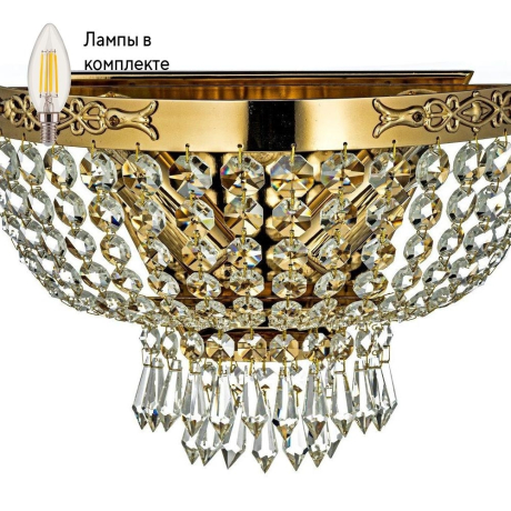 Бра в комплекте с Led лампами Arti Lampadari Pera E 2.10.100 G+Lamps 