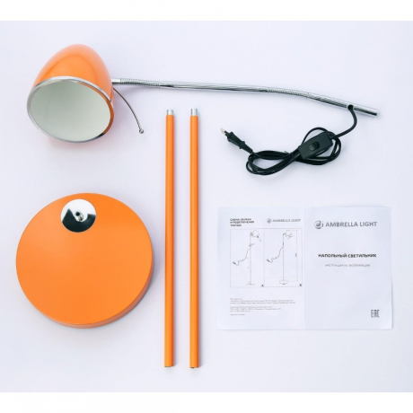 Торшер с лампочкой Ambrella light TR97689+Lamps 