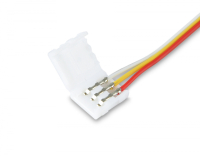 5шт. Соединитель гибкий двухсторонний для светодиодной ленты 5050 12/24V (3 конт.) 150 мм Ambrella light ILLUMINATION LED GS7701