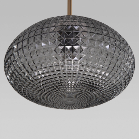 Подвесной светильник Eurosvet Gem 50263/1 темно-серый 