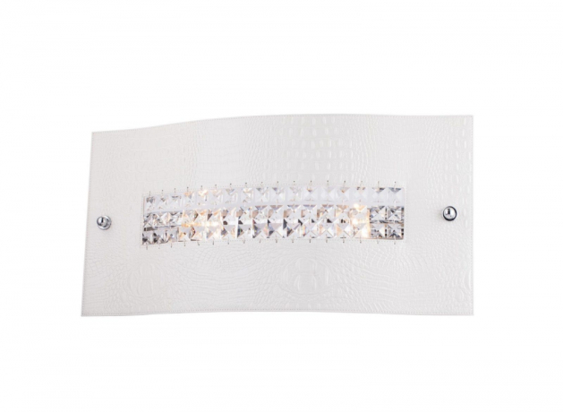Настенный светильник с лампочками Lucia Tucci Pelle Bianca W2010.2+Lamps 
