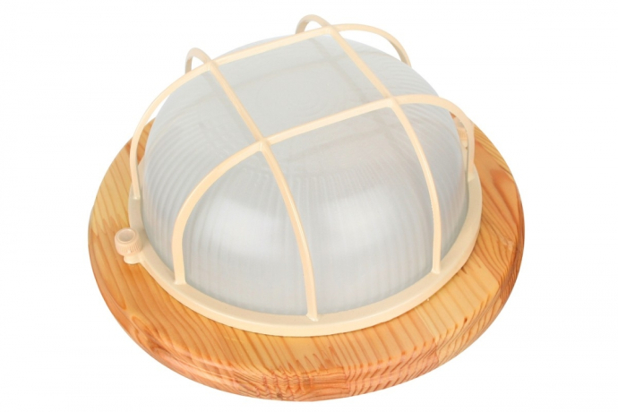 Влагозащищенный настенно-потолочный уличный светильник ''Решетка'' Camelion 1301D 14088