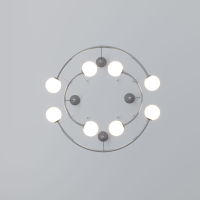 Подвесная люстра Bogates Brook 360/8 хром (a057670)