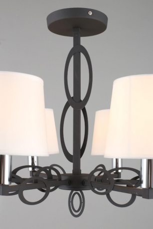 Люстра с поддержкой Алисы потолочная Omnilux OML-64907-06-A 