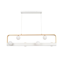 Светильник подвесной с Led лампочками в комплекте Favourite 4073-6P+Lamps