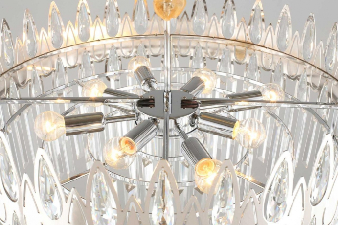 Люстра подвесная с лампочками Omnilux OML-71703-08+Lamps 