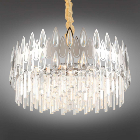 Люстра подвесная с лампочками Omnilux OML-71703-08+Lamps 