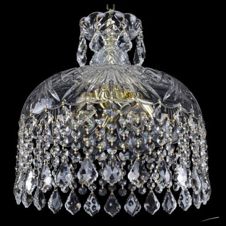 Подвесной светильник Bohemia Ivele Crystal 1478 14781/35 G Leafs 