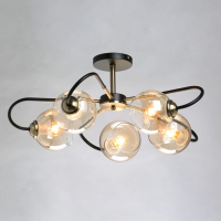 Люстра потолочная с лампочками DeMarkt 220013205+Lamps