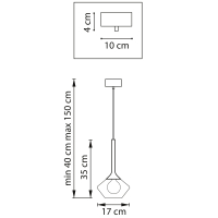 Светильник подвесной с Led лампочками в комплекте Lightstar 801202+Lamps