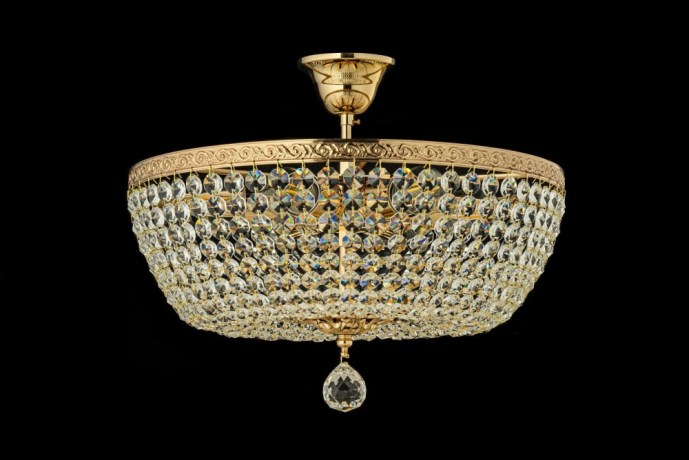 Люстра потолочная с лампочками Arti Lampadari Castellana E 1.3.40.501 G+Lamps 