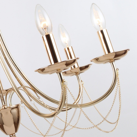 Люстра с лампочками, подвесная, комплект от Lustrof. №179021-617481 