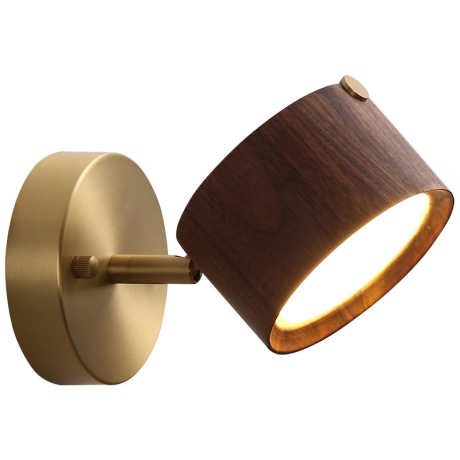 Настенный светильник Berny B Dark brown ImperiumLoft berny01 (208804-23) 