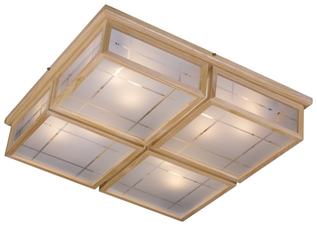 Потолочный светильник со светодиодными лампочками E27, комплект от Lustrof. №151078-623436 