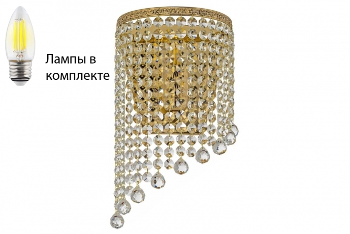 Бра с лампочкой Arti Lampadari Stella E 2.10.102 G+Lamps 