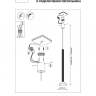 Подвесной светильник Palla Lightstar 737028 