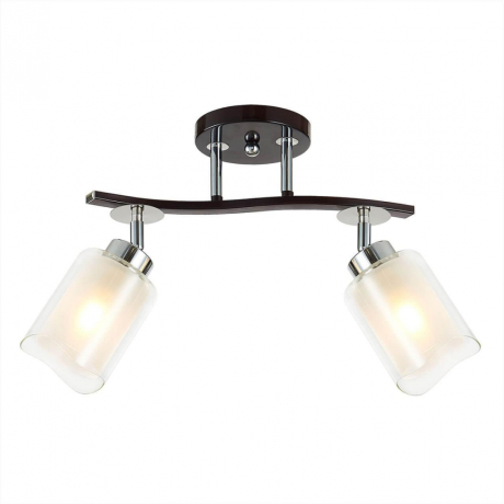 Люстра потолочная Citilux Фортуна CL156122 Венге + Хром 