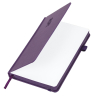 Нарушена упаковка!  <795500> Ежедневник датированный 2026, А5, 138х213 мм, BRAUBERG "Plain", под кожу, резинка, держатель для ручки, фиолетовый, 117509