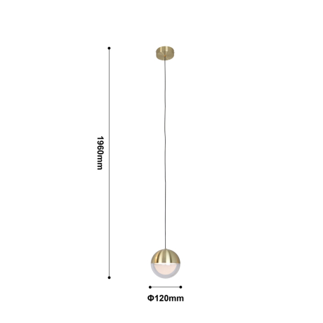 Подвесной светильник Favourite Luna 4370-1P 