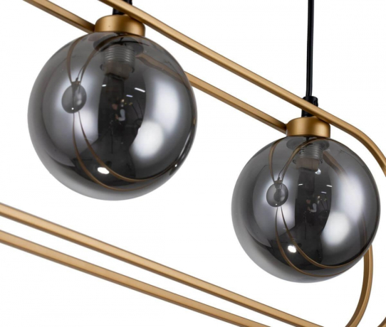 Подвесной светильник Indigo Spazio 11017/3P Gold 